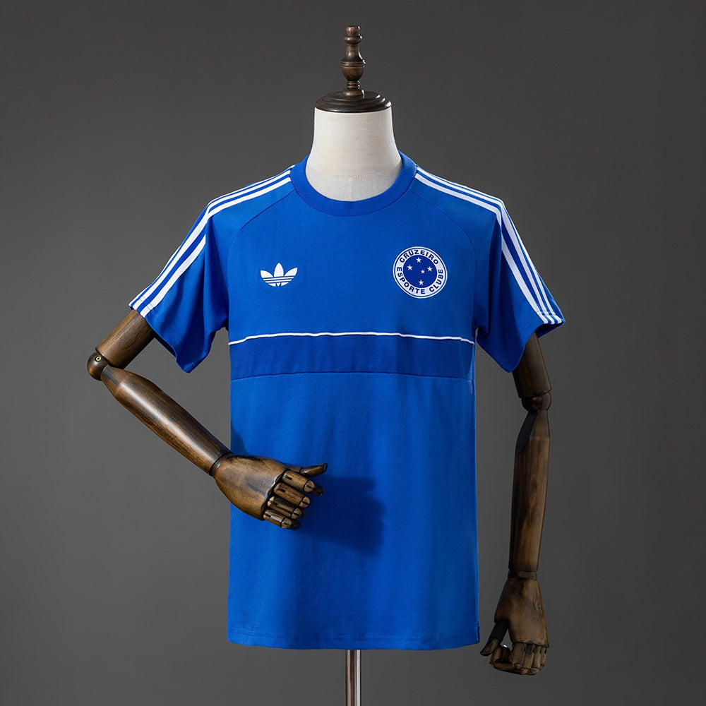 Cruzeiro 26/27 Adidas Originals Blue T-shirt