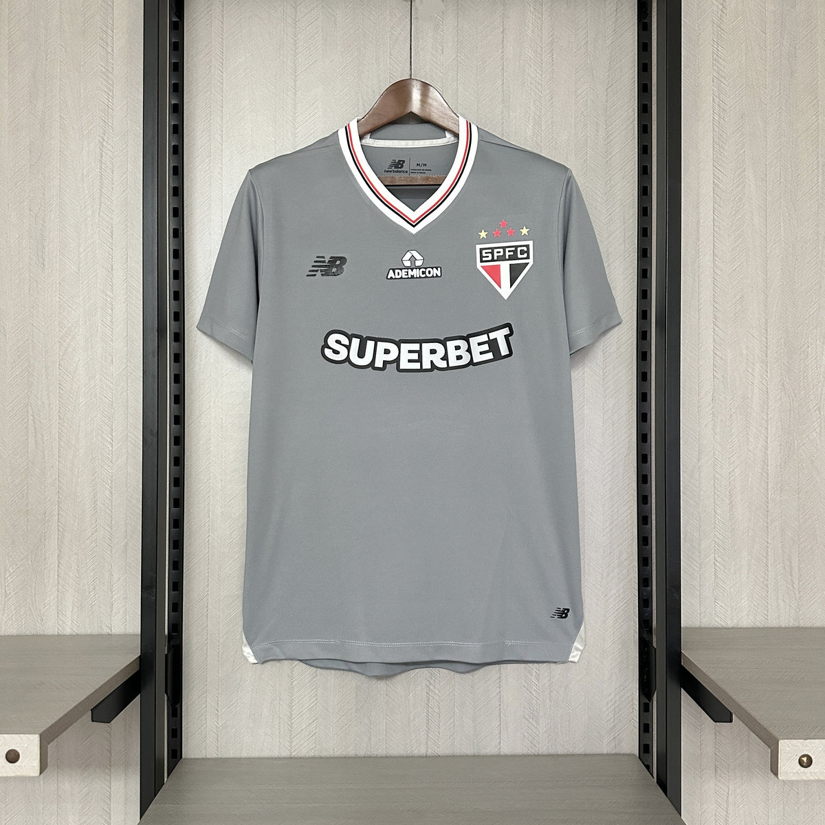 2025/26 Sao Paulo Training Jersey Grey
