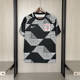 2025/26 Corinthians Black and White Jersey