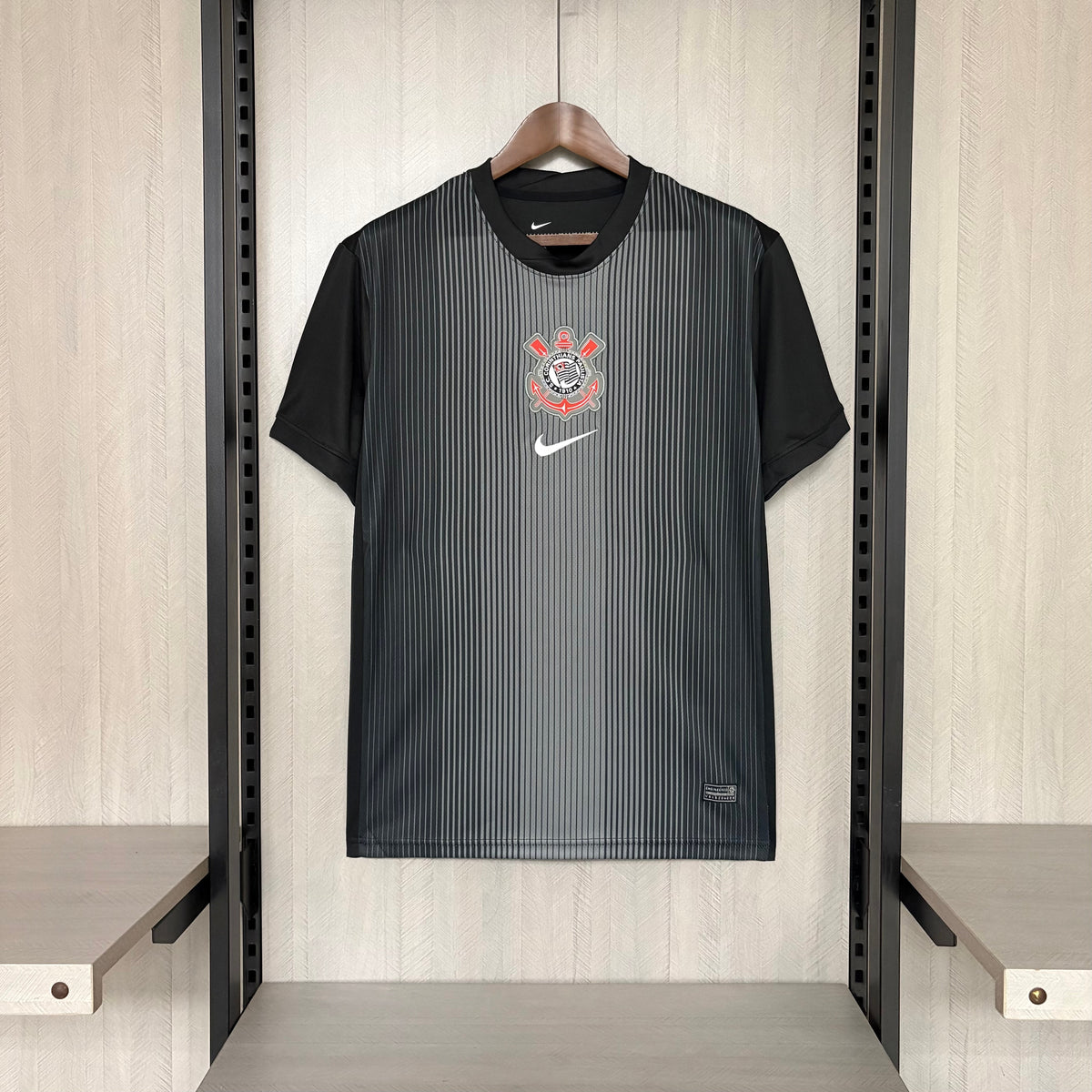 2025/26 Corinthians Goalkeeper Black Jersey