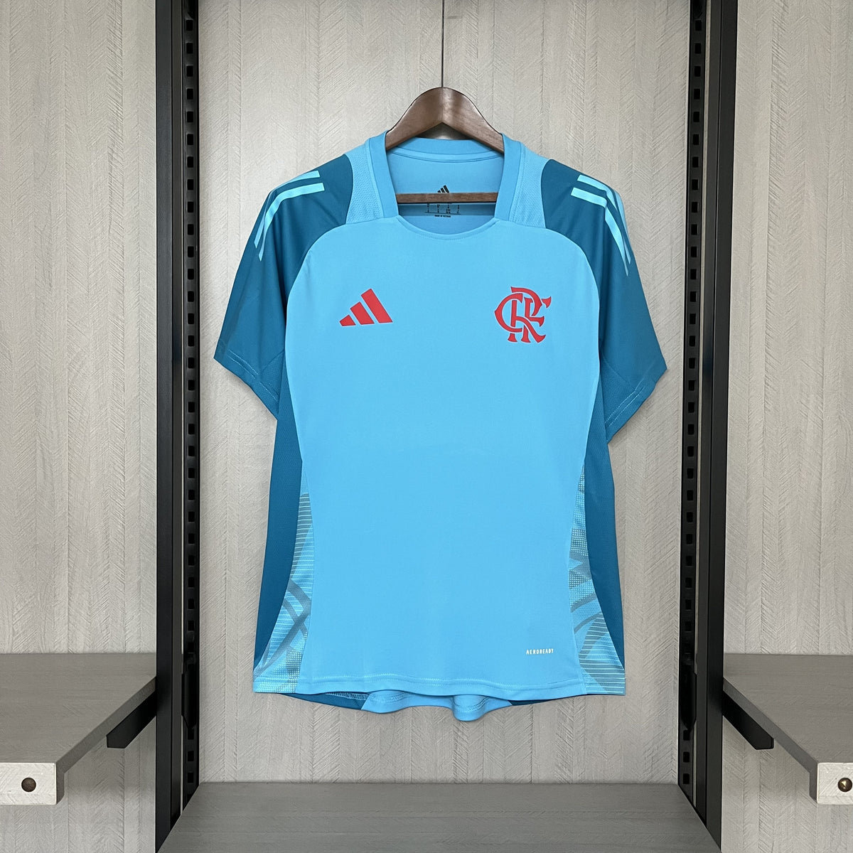 2025/26 Flamengo Training Jersey Light Blue Jersey