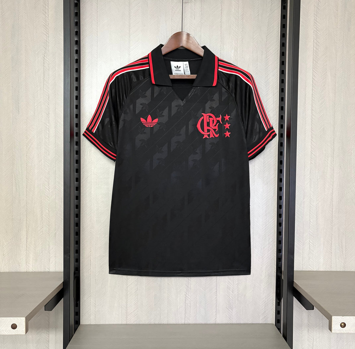 2025/26 Flamengo Retro Black Jersey