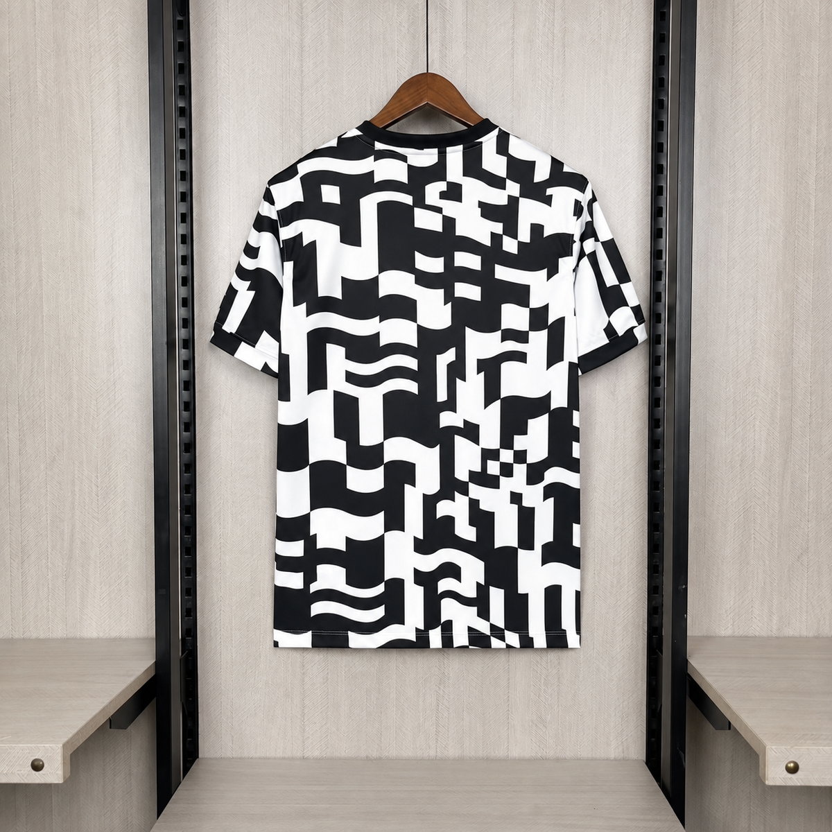 2026/27 Corinthians Pre-Match Black & White Jersey